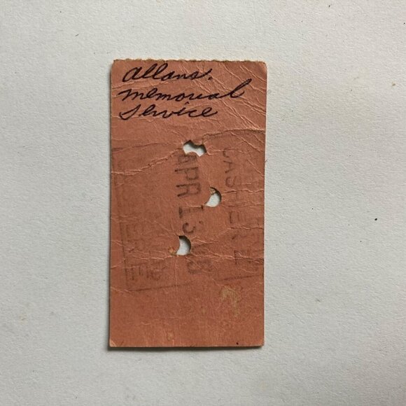 Vintage Jefferson Transportation Co. Ticket Bus? Train? Minneapolis to Waterloo - Picture 3 of 3